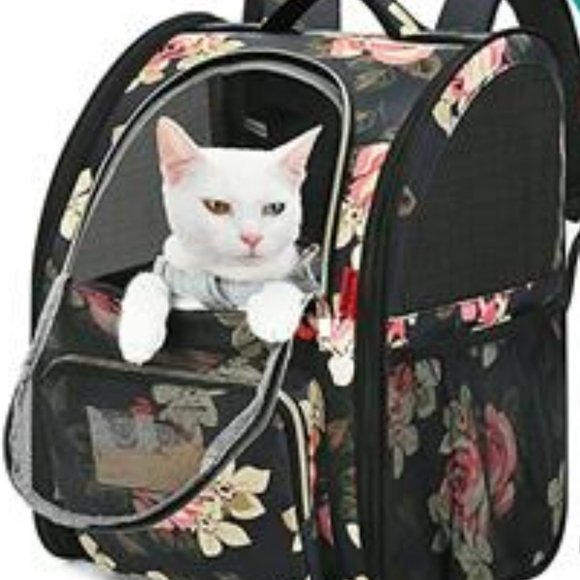 🐶Pet Backpack Carrier for Small Dogs & Cats with Ventilated Design 🐶NWT - Picture 1 of 5